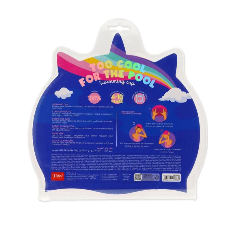 Legami GOOD VIBES Badmuts voor kinderen, Unicorn