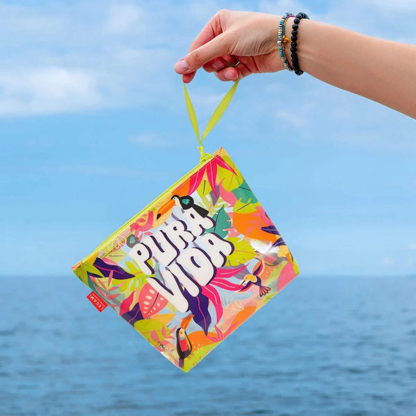 Legami GOOD VIBES Beach Pouch, Pura Vida