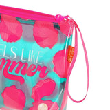 Legami GOOD VIBES Beach Pouch, Seashell