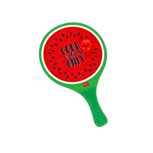 Legami GOOD VIBES Beach Rackets, Watermelon