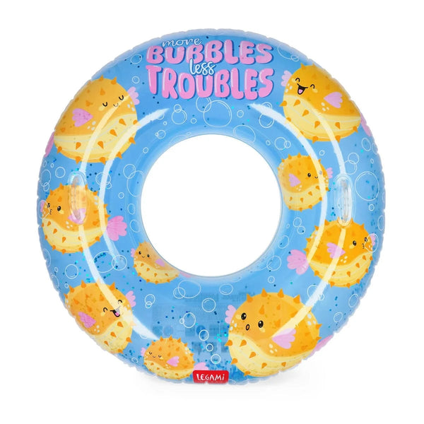 Legami GOOD VIBES Maxi Zwemband, Pufferfish