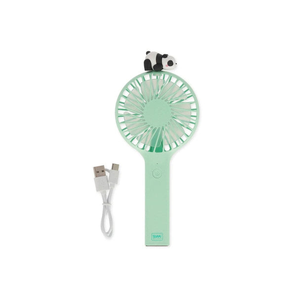 Legami GOOD VIBES Oplaadbare Mini Ventilator, Panda