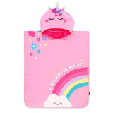 Legami GOOD VIBES Poncho Handdoek voor kinderen, Unicorn