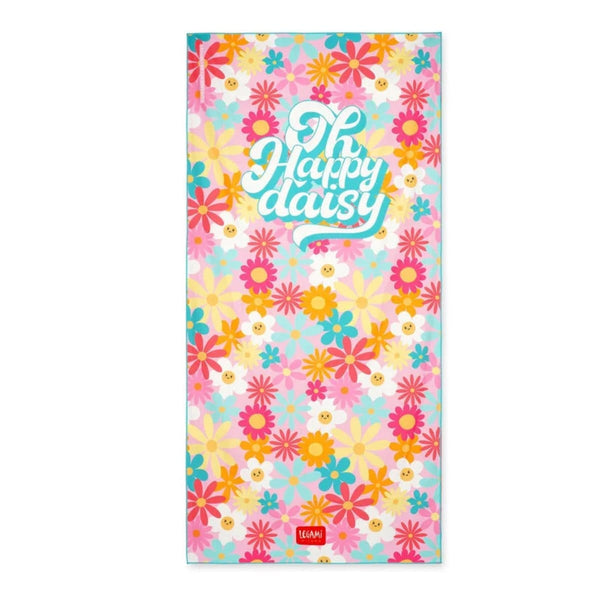 Legami GOOD VIBES Strandhanddoek, Daisy