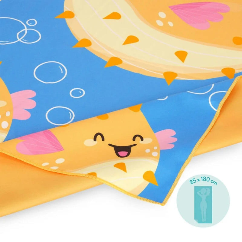 Legami GOOD VIBES Strandhanddoek, Pufferfish