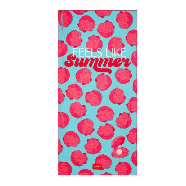 Legami GOOD VIBES Strandhanddoek, Seashell