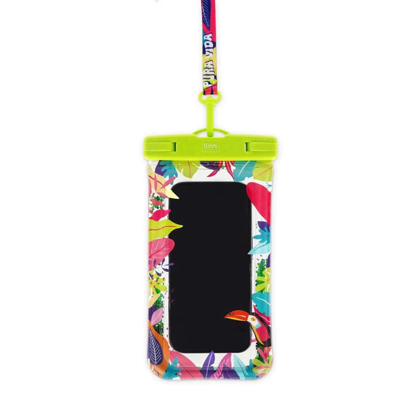 Legami GOOD VIBES Waterdichte Smartphone Pouch, Pura Vida