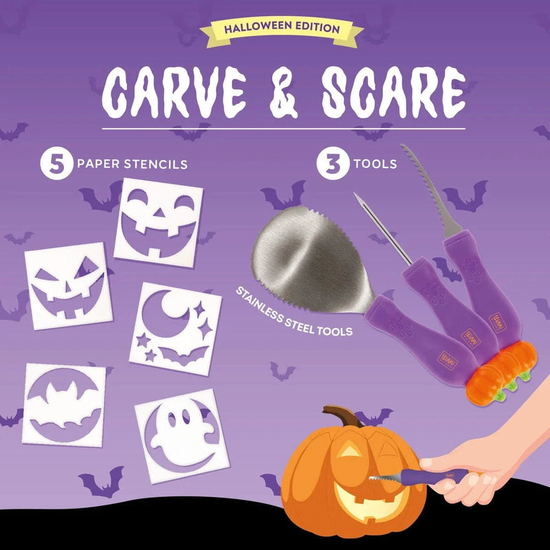 Legami HALLOWEEN Pompoen Uitsnijset - Snijden en griezelen