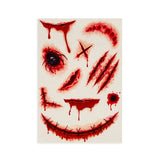 Legami HALLOWEEN Set van 10 tijdelijke Tattoos, Creepy