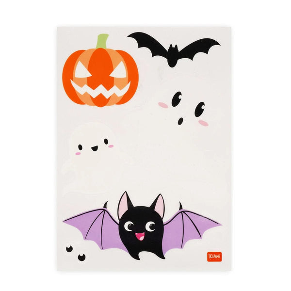 Legami HALLOWEEN Set van 35 statische Spooky raamstickers, Window-Wow