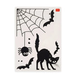 Legami HALLOWEEN Set van 35 statische Spooky raamstickers, Window-Wow