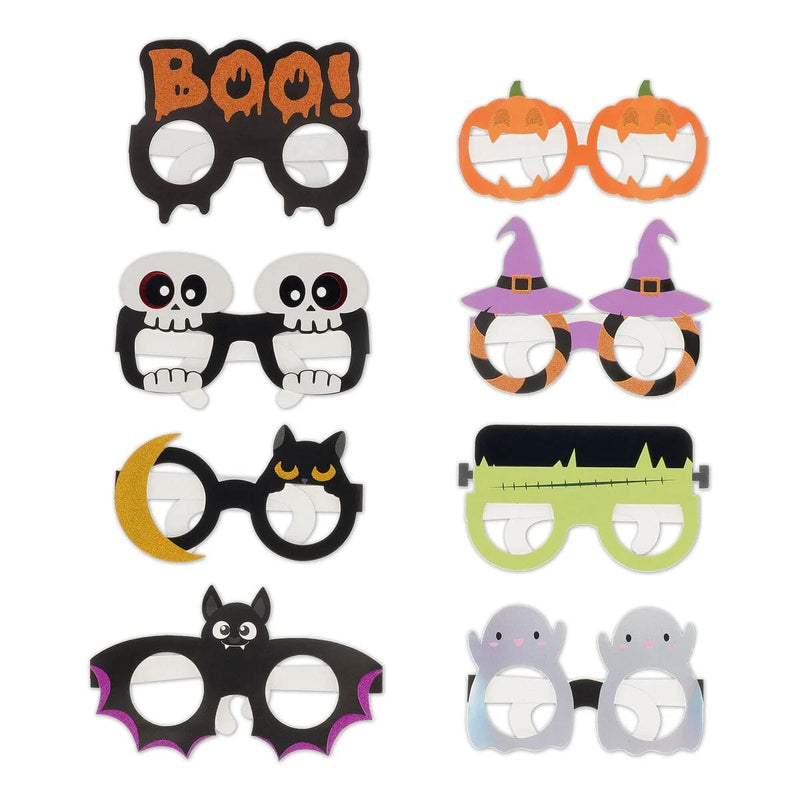 Legami HALLOWEEN Set van 8 papieren Spooky Brillen