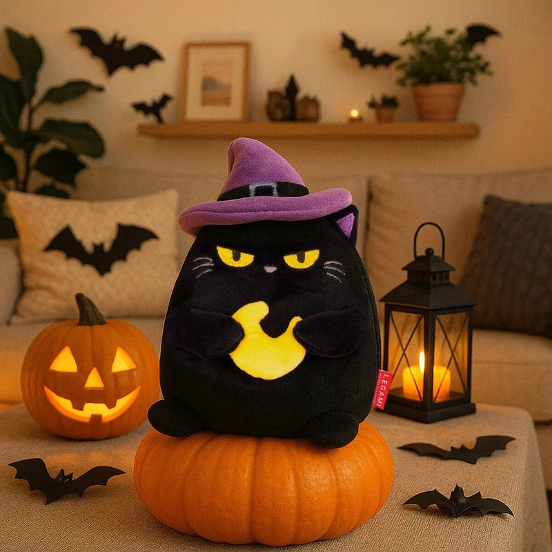 Legami HALLOWEEN SUPER SOFT Zachte knuffel, Black Kitty