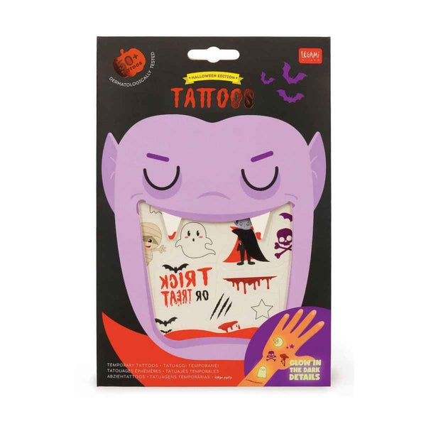 Legami HALLOWEEN TATTOOS Set van 50 tijdelijke tattoos