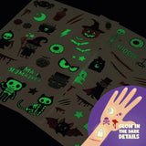 Legami HALLOWEEN TATTOOS Set van 50 tijdelijke tattoos