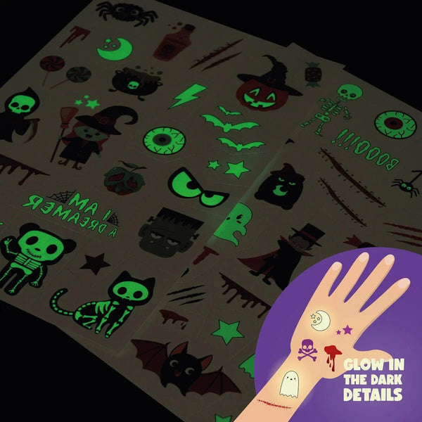 Legami HALLOWEEN TATTOOS Set van 50 tijdelijke tattoos