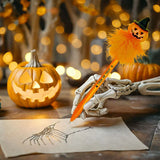 Legami HALLOWEEN - WRITING IS MAGIC Balpen met lichtje, Pumpkin