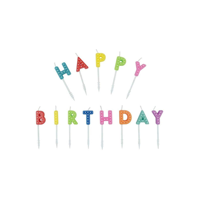 Legami Happy Birthday Taart kaarsjes