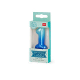 Legami HAPPY BIRTHDAY Verjaardags Taart kaars Cijfer 1, Blauw