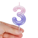 Legami HAPPY BIRTHDAY Verjaardags Taart kaars Cijfer 3, Roze