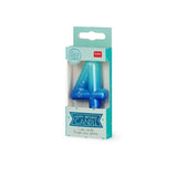 Legami HAPPY BIRTHDAY Verjaardags Taart kaars Cijfer 4, Blauw
