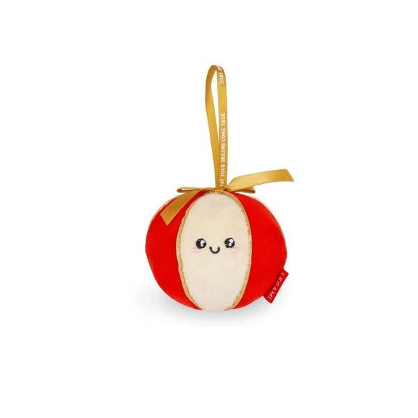 Legami HO HO HORNAMENTS Plushen Kerst hangdecoratie, Ball