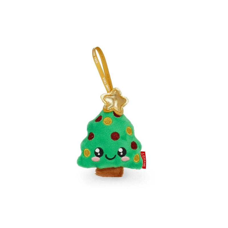 Legami HO HO HORNAMENTS Plushen Kerst hangdecoratie, Christmas Tree