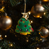 Legami HO HO HORNAMENTS Plushen Kerst hangdecoratie, Christmas Tree