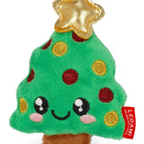 Legami HO HO HORNAMENTS Plushen Kerst hangdecoratie, Christmas Tree