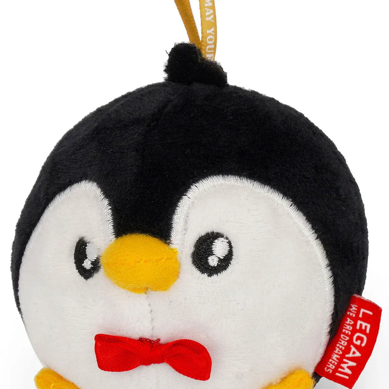 Legami HO HO HORNAMENTS Plushen Kerst hangdecoratie, Penguin