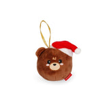 Legami HO HO HORNAMENTS Plushen Kerst hangdecoratie, Teddy