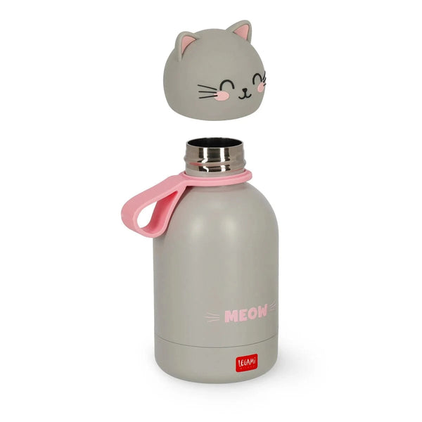 Legami HOT & COLD BFF Thermos Drinkfles voor kinderen, Kitty