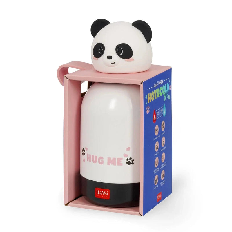 Legami HOT & COLD BFF Thermos Drinkfles voor kinderen, Panda