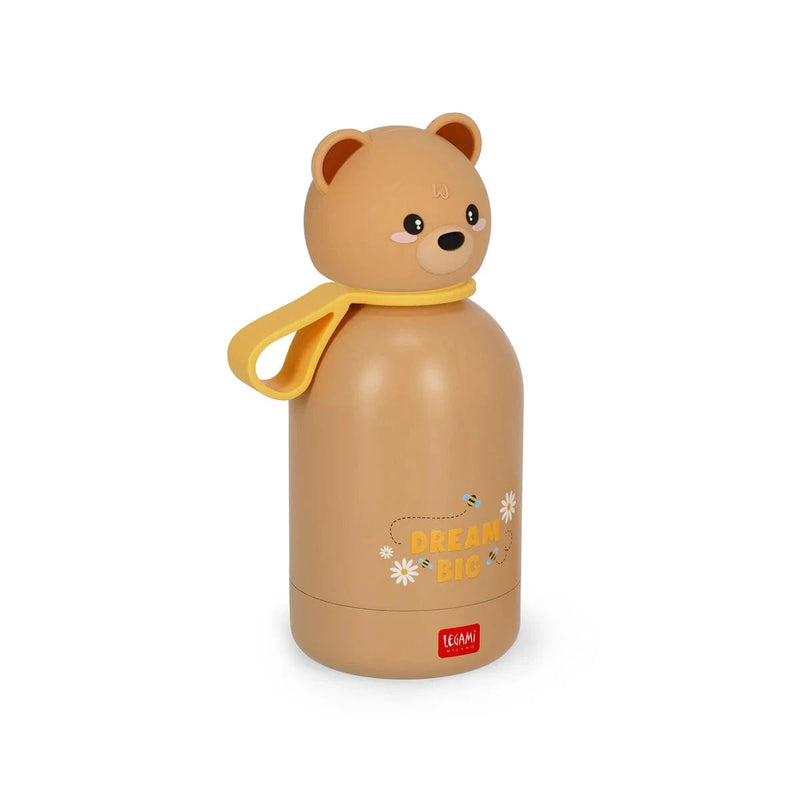 Legami HOT & COLD BFF Thermos Drinkfles voor kinderen, Teddy Bear