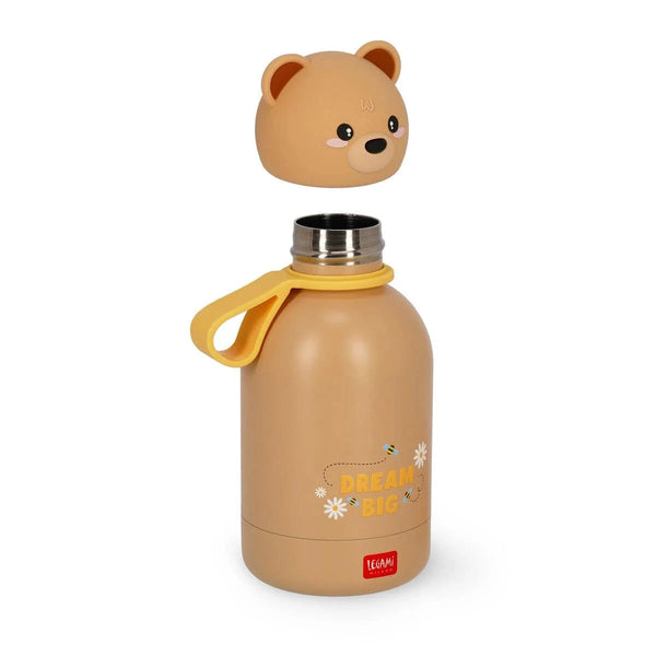 Legami HOT & COLD BFF Thermos Drinkfles voor kinderen, Teddy Bear
