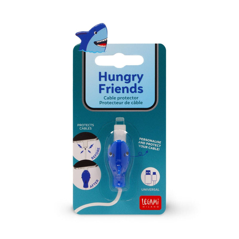 Legami HUNGRY FRIENDS Kabelbeschermer, Shark