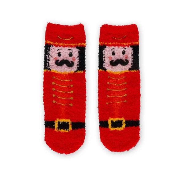 Legami IT'S A MATCH! Anti-slip Kerstsokken, Nutcracker