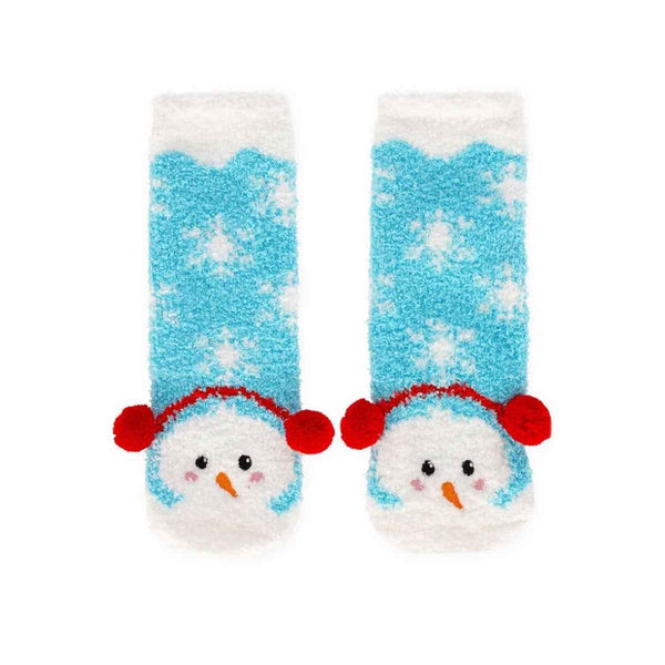 Legami IT'S A MATCH! Anti-slip Kerstsokken, Sneeuwman