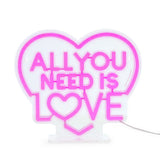 Legami IT'S A SIGN Neon Lamp, All you need is Love