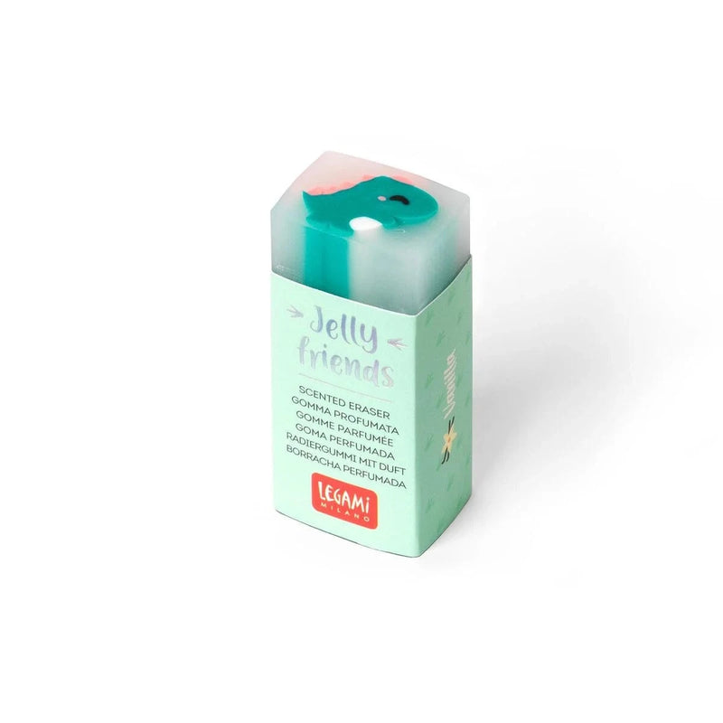 Legami JELLY FRIENDS Gom met Vanille geur, Dino