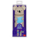 Legami KAWAII 2-in-1 Soft Siliconen Pennenzak, Koala
