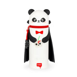 Legami KAWAII Halloween 2-in-1 Soft Siliconen Pennenzak, Panda 'Bam-Boo'