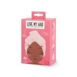 Legami LOVE MY HAIR Tulband Haarhanddoek, Kitty