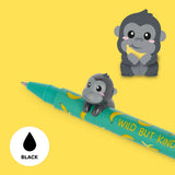 Legami LOVELY FRIENDS Gel Pen, Gorilla