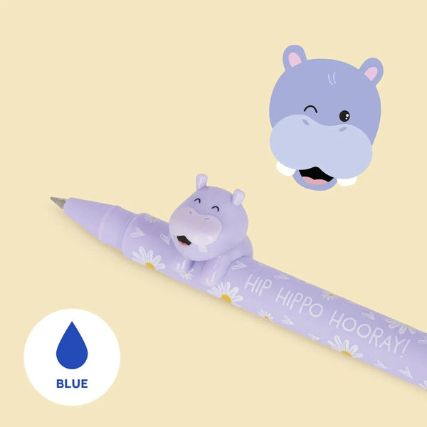 Legami LOVELY FRIENDS Gel Pen, Hippo
