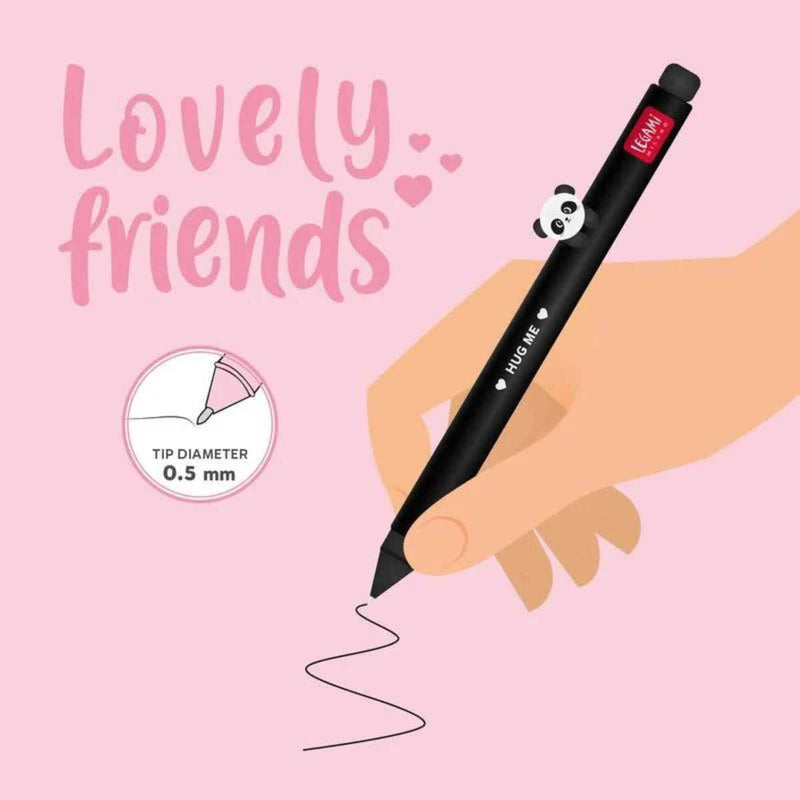 Legami LOVELY FRIENDS Gel Pen, Panda