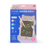 Legami MAGIC SKETCH BOARD Draagbaar LCD Tekenbord, Kitty