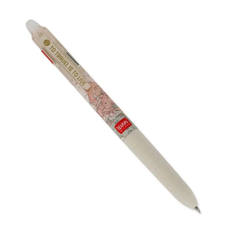 Legami MAKE MISTAKES Erasable Gel Pen met 3 kleuren, Travel