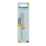 Legami MAKE MISTAKES Erasable Gel Pen met 3 kleuren, Travel