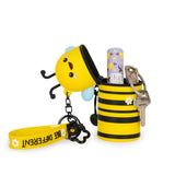Legami MINI KAWAII Portemonnee met Sleutelhanger, Bee